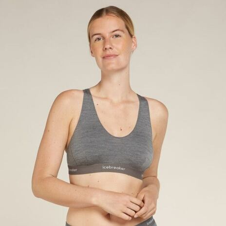 Podprsenka Merino 125 Cool-Lite Sprite Racerback Bra Icebreaker Gritstone
