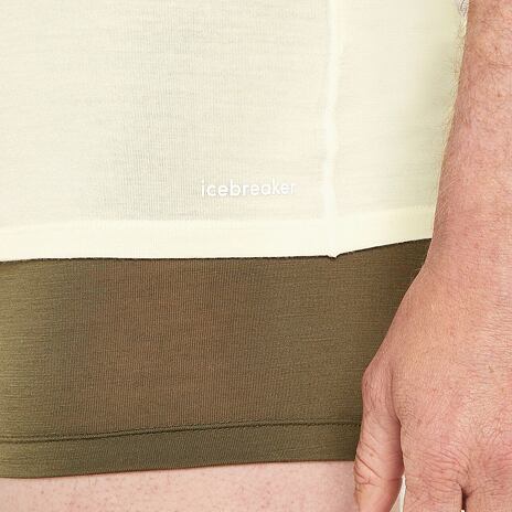 Pánské tričko Merino 150 Anatomica SS V Icebreaker Undyed