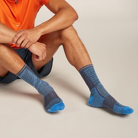 Ponožky Merino Blend Run Ultralight Crew Icebreaker Arctic