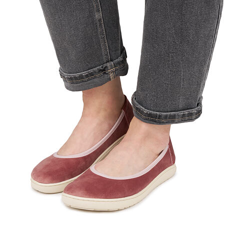 Dámské barefoot textilní baleríny Joli růžová