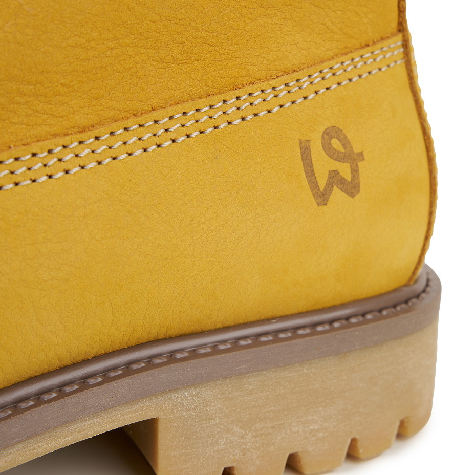 Huňaté farmářky Woolee žlutá