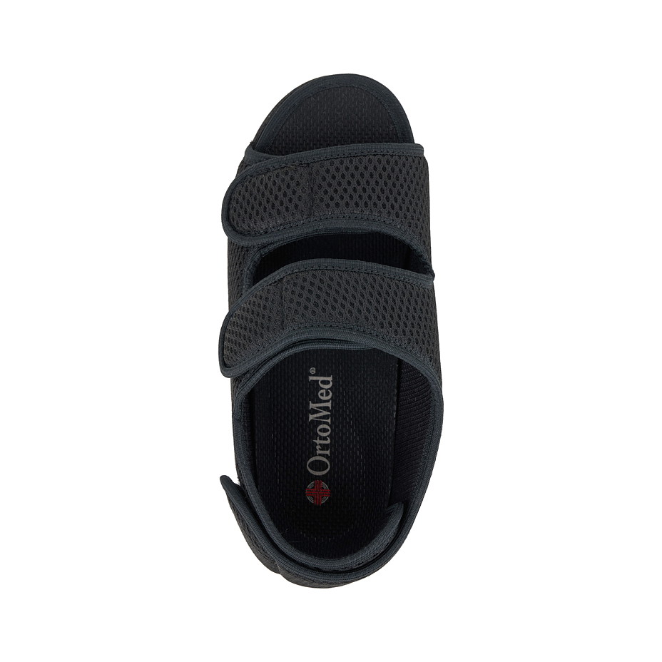 Letní obvazové sandály černá