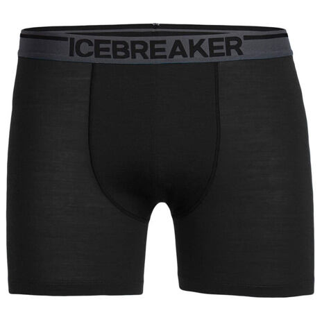 Funktionsboxershorts für Herren Anatomica Icebreaker schwarz