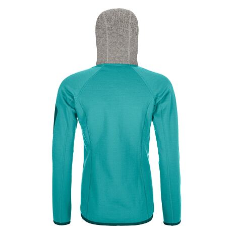 Dames fleece sweatshirt Fleece Plus Classic Knit Hoody Ortovox Ice Waterfall