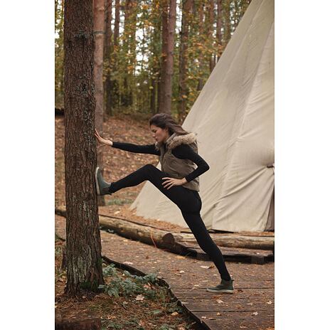 Women's Performance Merino WARM THERMOWAVE Baselayer Pants - Black