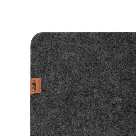 Tapis de feutre pour ordinateur portable noir