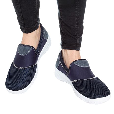 Atmungsaktive Turnschuhe für Damen blau