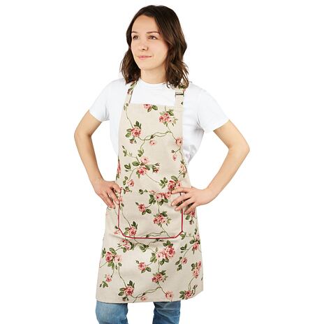 Kitchen Apron Rose Natural