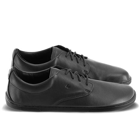 Cityscape Leather Barefoot Shoes Black