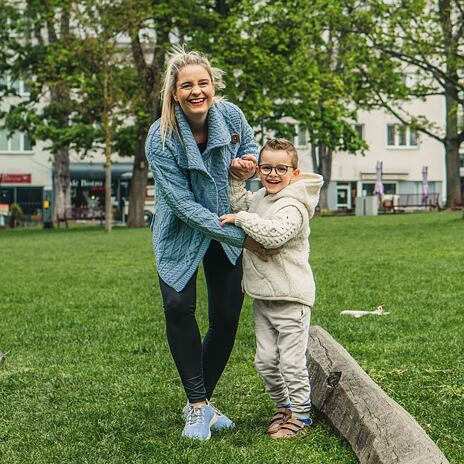 Wollpullover für Damen Vlnka S04 hellblau