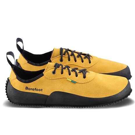 Chaussures barefoot en cuir Be Lenka Trailwalker jaune