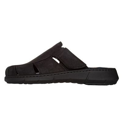 Men's “Emil“ Leather Slip-on Shoes Black