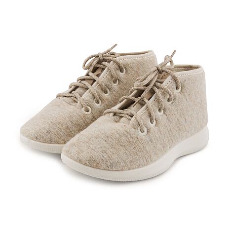 Wollsneaker knöchelhoch Woolee beige