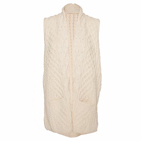 Women’s Vlnka Wool Vest Natural