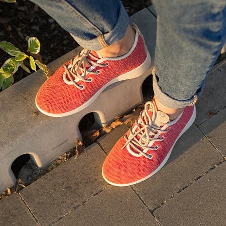 Sneakers Vlnka rood