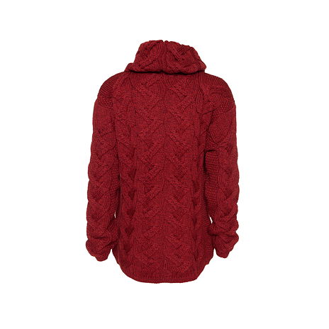 Wollpullover für Damen Vlnka S03 rot