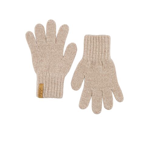 Gants doigts Vlnka R05 en laine pour enfants nature