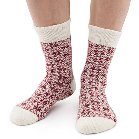 Merino Socks Red