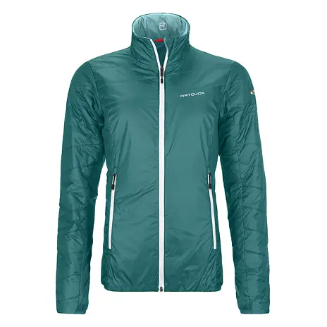 Dames jas Piz Bial Jacket Ortovox Pacific Green