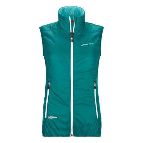 Weste für Damen Piz Grisch Vesť Ortovox Pacific Green