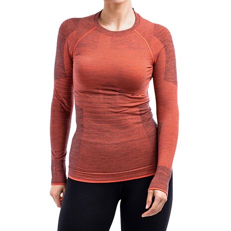 Women's 230 Competititon Long Sleeve Ortovox Merino Top Coral