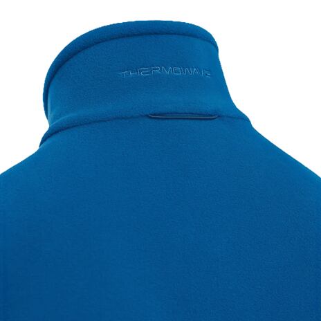 Fleece-Sweatshirt mit Reißverschluss für Herren Thermowave blau