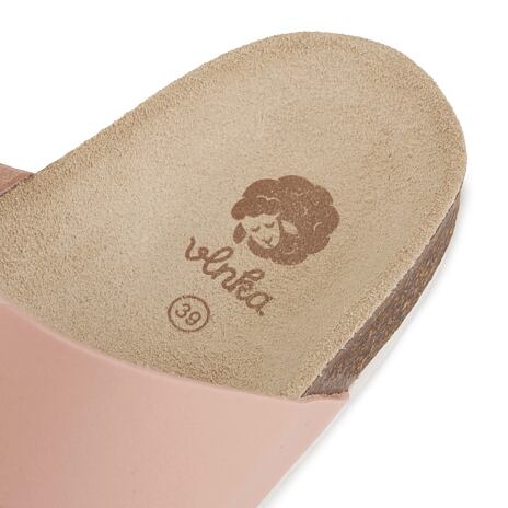 Dames kurken anatomische slippers Lola roze