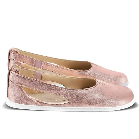 Barefoot Lederballerinas "Bellissima" rosa