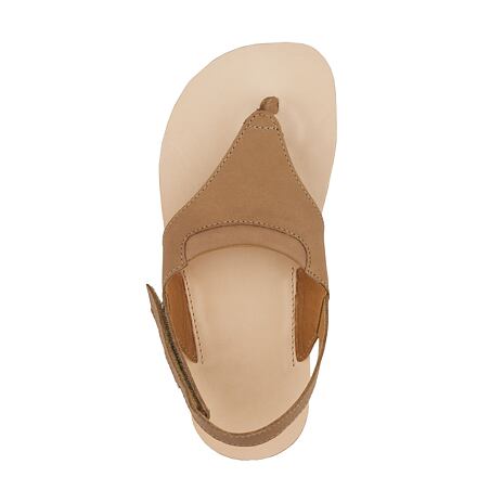 Barefoot Leder-Sandalen für Damen "Elen" hellbraun