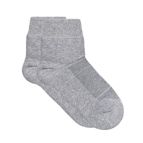 Antibakterielle Socken aus medizinischer Baumwolle mit Silber grau