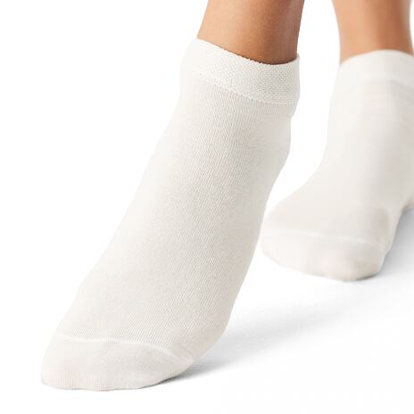 Chaussettes d'été Merino 2 paires blanches