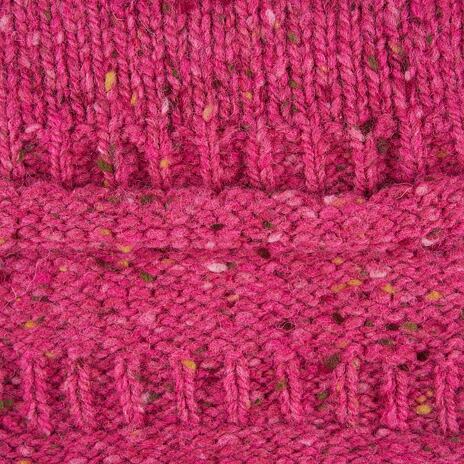 Wool Scarf Striped Pink