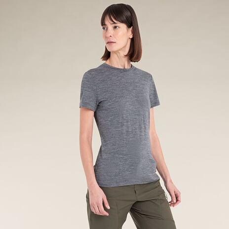 Dámské tričko Merino Blend 150 Tech Lite SS Tee Icebreaker Gritstone