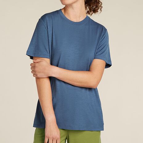 Femei Merino 150 Tech Lite SS Relaxed Tee Icebreaker Dawn