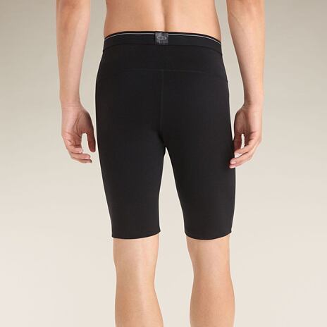 Short pour hommes Merino 200 Oasis Hommes Icebreaker, Noir