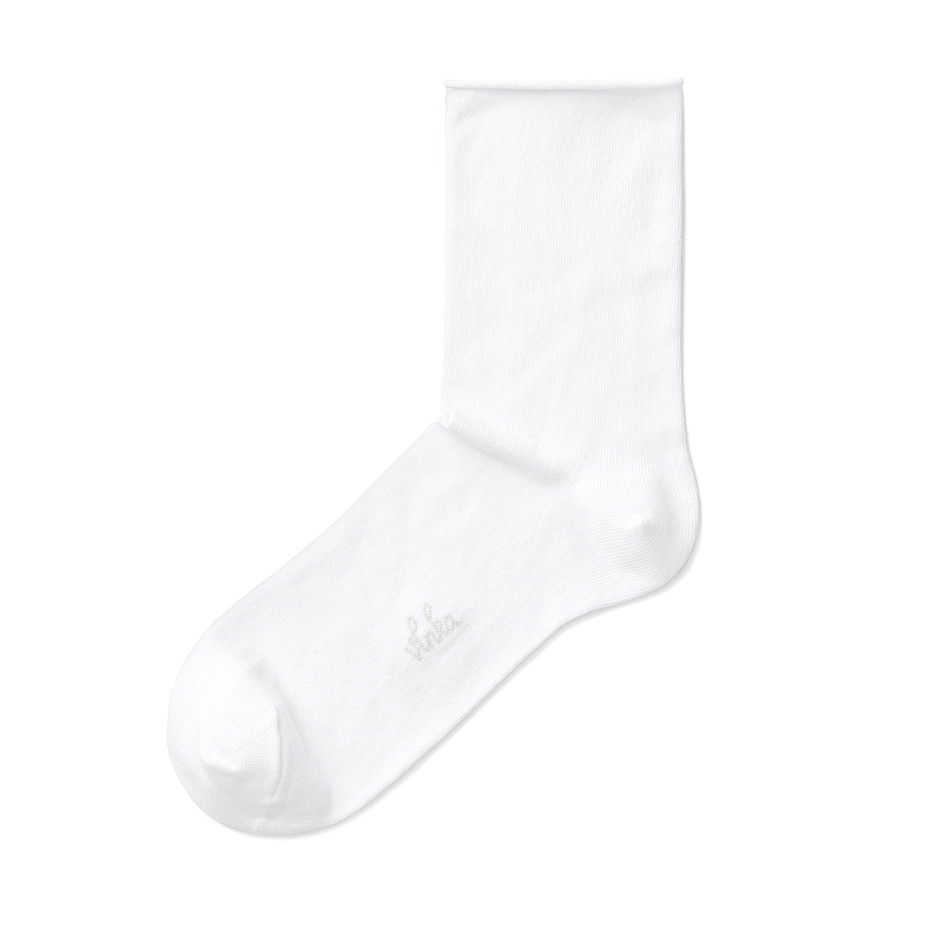 Bavlněné diabetické ponožky s aloe vera bílá