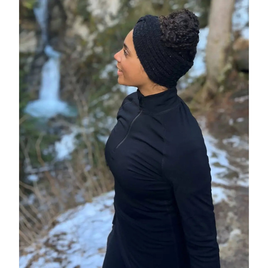 Dámská vlněná mikina se zipem ARCTIC Thermowave černá