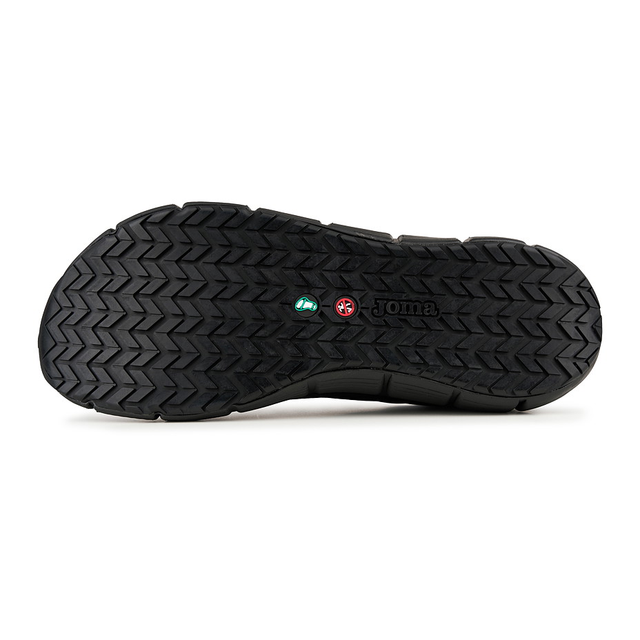 Baskets homme pour pieds larges Charlie, noir