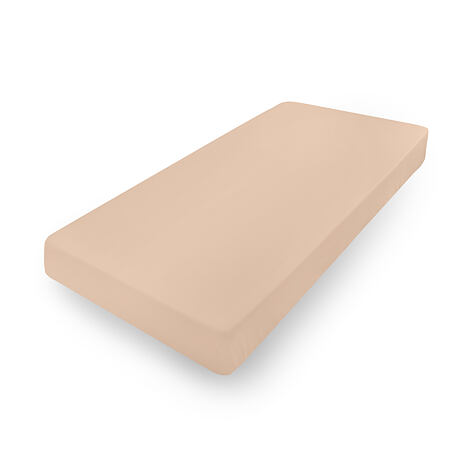 Fitted Cotton Sheet Beige