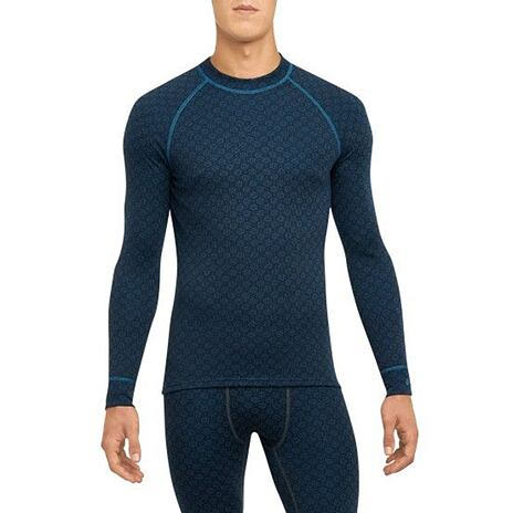 T-shirt fonctionnel en mérinos XTREME Thermowave bleu foncé pour hommes