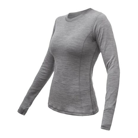 Dames functioneel T-shirt Sensor Merino Bold cool gray