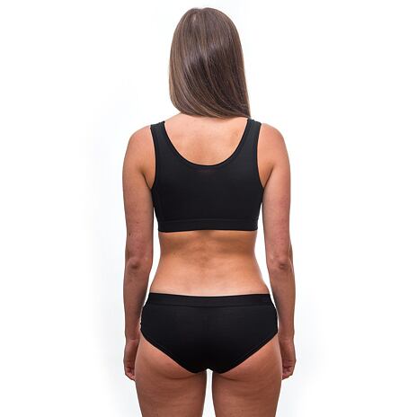 Soutien-gorge fonctionnel pour femmes Sensor Merino Active noir