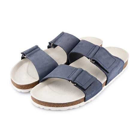 Men’s Samuel Orthopaedic Cork Sliders Blue