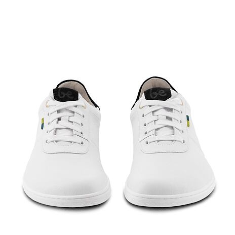 Royale Leather Barefoot Shoes White/Black