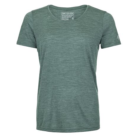 T-shirt da donna Ortovox 120 Cool Tec Clean misto grigio artico