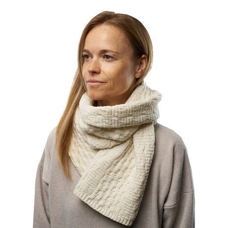 Vlnka Wool Scarf B06 Natural