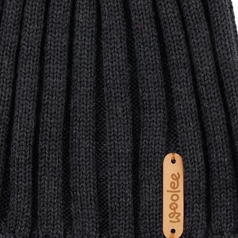 Woolee Wool Hat V34 Dark Grey