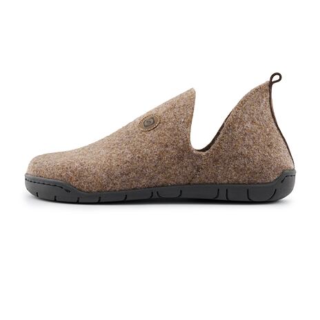 Men’s Jan Felt Slippers Natural