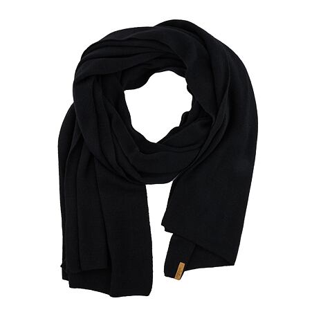 Vlnka Wool Scarf with Cashmere B07 Black