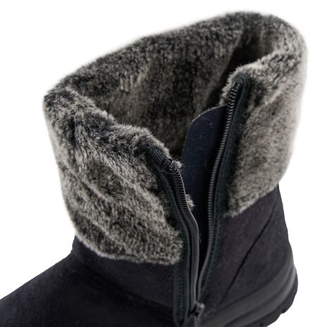 Damen Winterstiefelette mit Schafwolle Anita schwarz